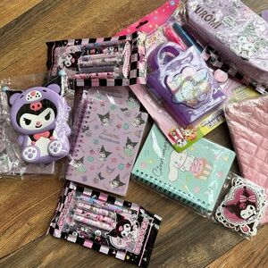 Kids Accessory Set - Purple and Pink
